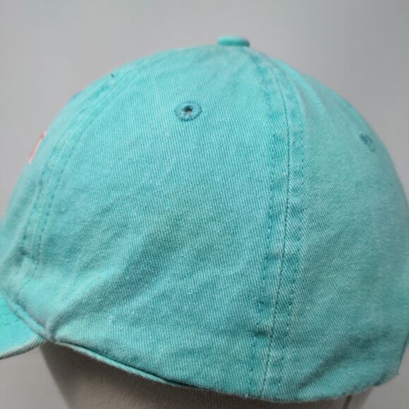 San Juan Puerto Rico Est. 1493 Strapback Hat Greenish-Blue Outback America - Picture 4 of 8